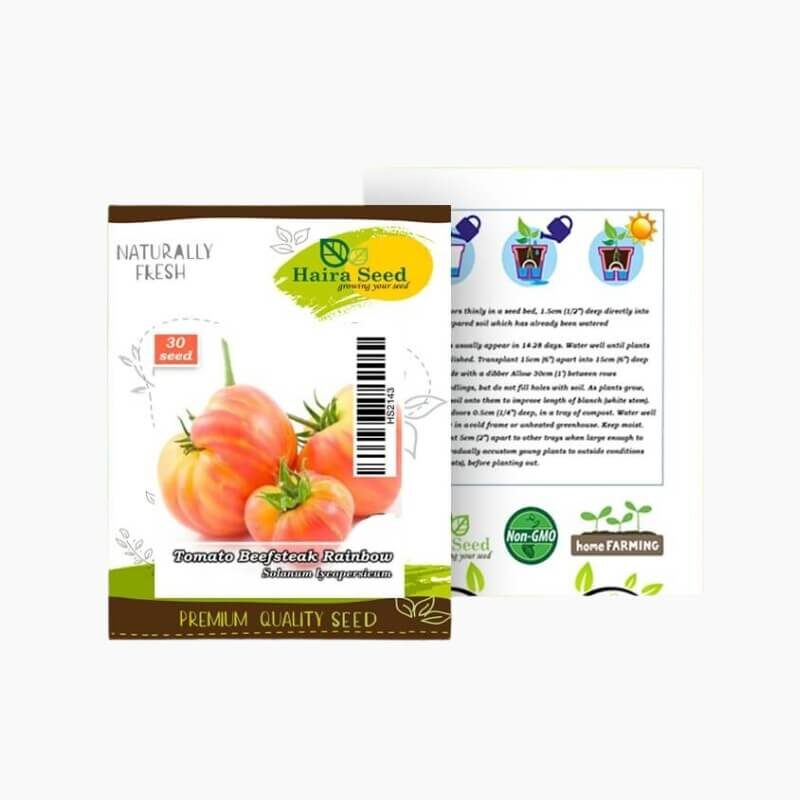 Benih-Tomat-Beefsteak-Rainbow-Haira-Seed