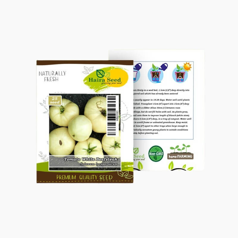 Tomat Beefsteak White (Haira Seed) Benih